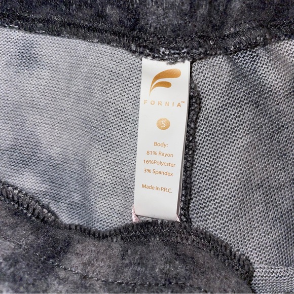 Fornia Women’s (S) Lounger Joggers, Grey/Black - Picture 3 of 9